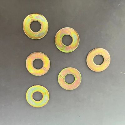 Máy giặt bằng thép phẳng, 1/4 &quot; - 3&quot;, đơn giản / Dacromet