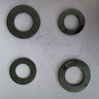 F436M Máy giặt/máy giặt thép cứng, M12-M100, Black Oxide