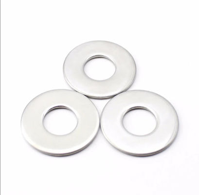 DIN125A Máy giặt / Máy giặt thép phẳng M3 - M100 Sơn kẽm